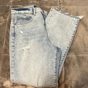 Express Modern Straight Jean Super High Waisted - 6S
